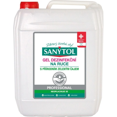 Sanytol Dezinfekční gel na ruce Professional 5 l