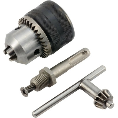 Sada sklíčidel s klíčem LUX-TOOLS R 13 mm s adaptérem SDS-Plus