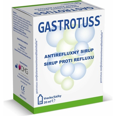 DMG Gastrotuss sirup antirefluxný vo vrecúškach 25 x 20 ml