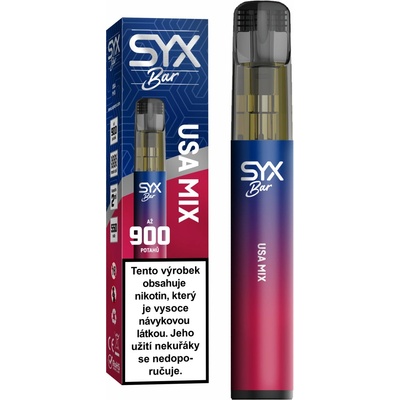Syx Bar USA MIX 16,5 mg 1000 potáhnutí – Hledejceny.cz