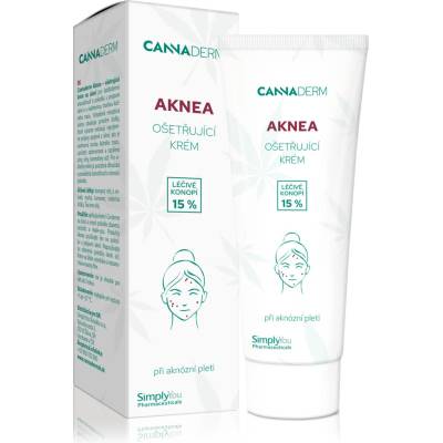 Cannaderm Aknea konopný ošetřující krém 75 g