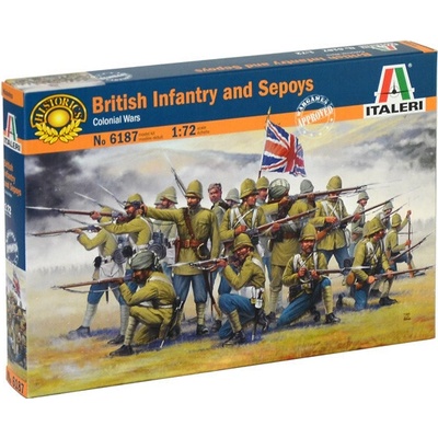 Italeri Britská pechota a sepojovia koloniálne vojny 1:72