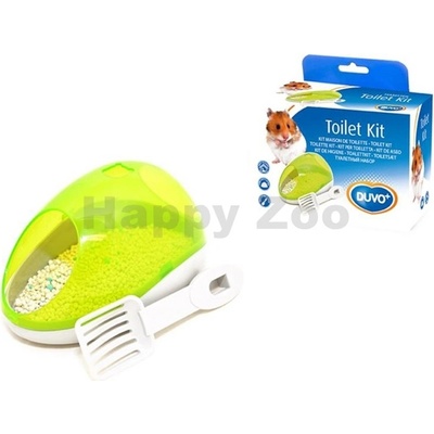 Duvo+ Toaleta a koupelna pro hlodavce 2v1 15 x 10 x 9 cm – Hledejceny.cz