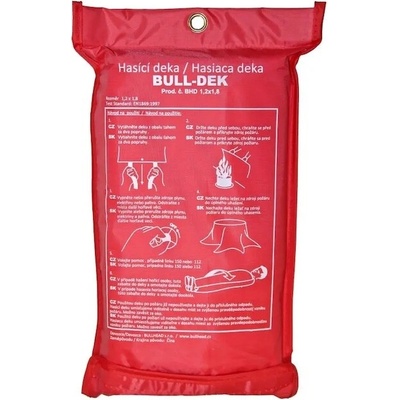 Hasicí deka BULL-DEK Rozměry hasící deky: 100 cm x 100 cm