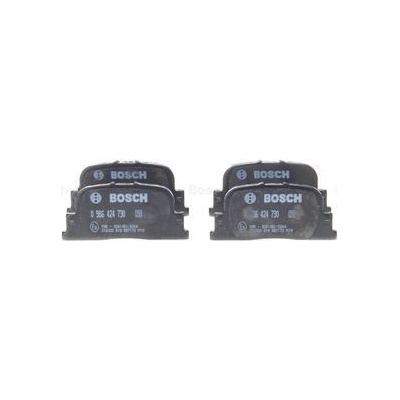 BOSCH Sada brzdových platničiek kotúčovej brzdy 0986424730
