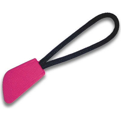 Prívesok na kľúče Result na zip R 093X 10ks hot pink