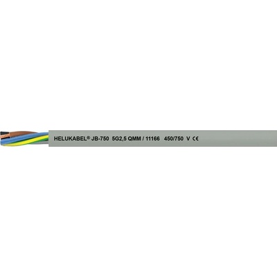 Helu OB-750 11161-500 riadiaci 2 x 2.5 mm² 500m sivá
