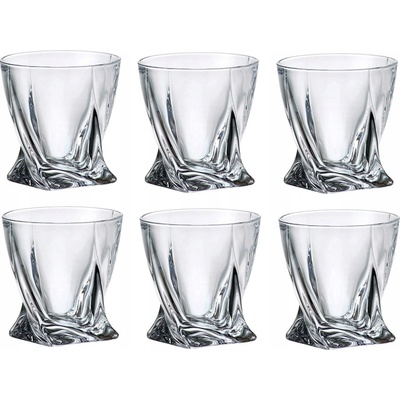 QUADRO BOHEMIA sklenice na whisky sada 6 x 340 ml