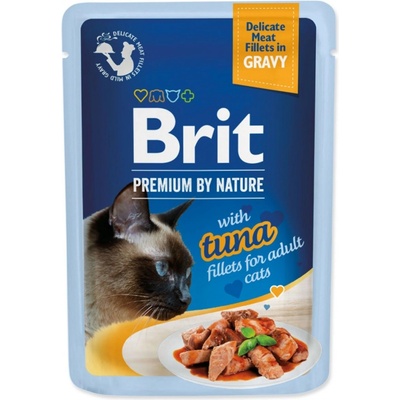 Brit Premium Cat Delicate Fillets in Gravy Tuna 85 g