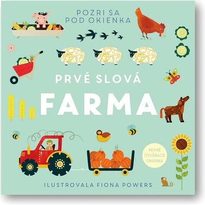 Prvé slová Farma - Fiona Powers ilustrátor