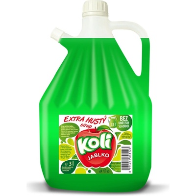 Koli sirup extra hustý jablko 3 l
