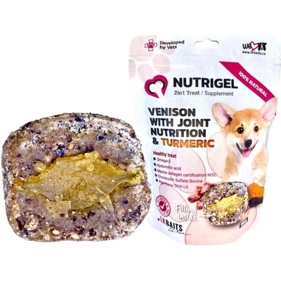 LK Baits PETs NUTRIGEL Losos s kloubní výživou a Omega 3 S M 150 g