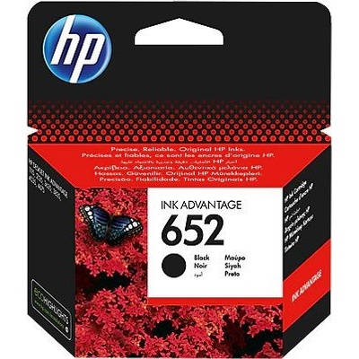 HP 652 originální inkoustová kazeta černá F6V25AE – Hledejceny.cz