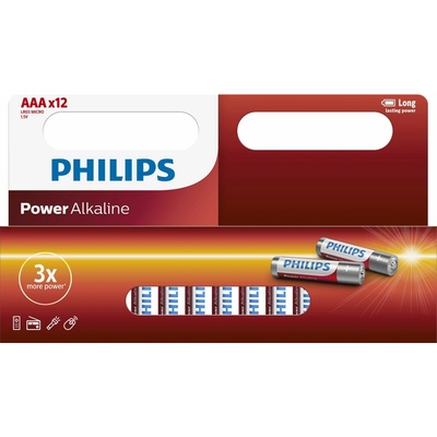 Philips Power Alkaline AAA 12ks LR03P12W/10 – Hledejceny.cz