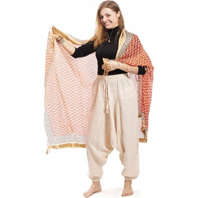 Sarong / šátek JALA / červeno-béžový – Hledejceny.cz