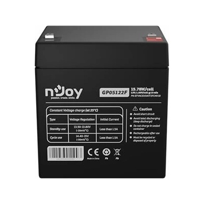 NJOY GP05122F uzavretá, bezúdržbová batéria