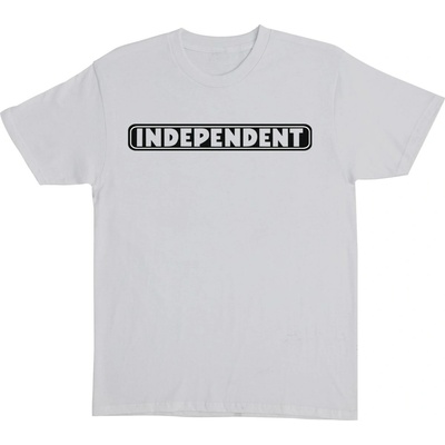 Independent tričko Bar Logo S/S Heavyweight T-Shirt Orange W/ Reflective