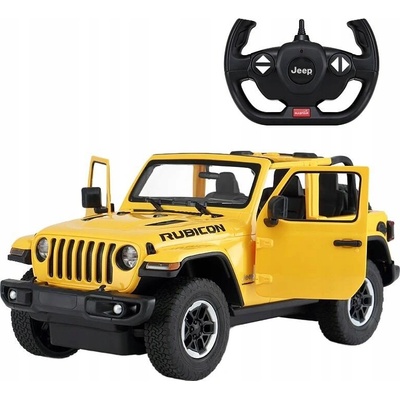 Rastar Jeep Wrangler JL RC auto RTR 1:14 žluté
