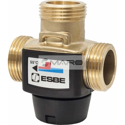 Esbe Ventil termostatický VTC312 s vnějšími závity DN20, 1", 45°C 51001500