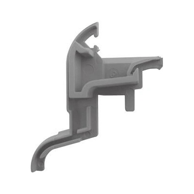 GUTMANN koncovka 257/24 k Drau 25/24F, 90°, plast šedý, levá