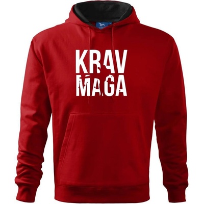Nápis Krav Maga Cape s kapucí červená – Hledejceny.cz