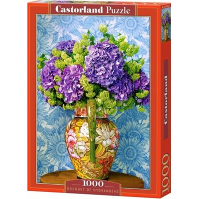 Castorland Hortenzie ve váze 104352 1000 dílků