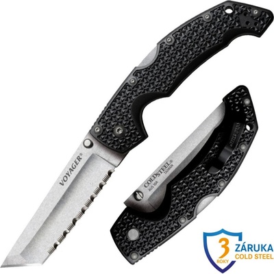 Large Voyager Tanto Pt. Serrated
