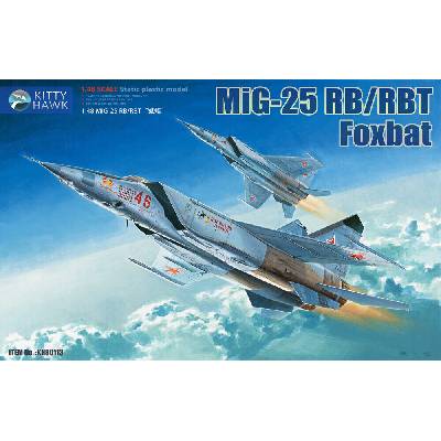 Kitty Hawk MIG-25 RB/RBT Foxbat 1/48