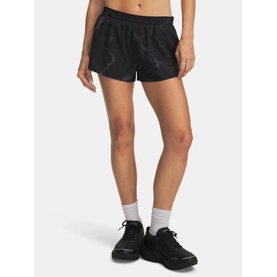 Under Armour Dámské kraťasy UA HB Run Printed Short Černá