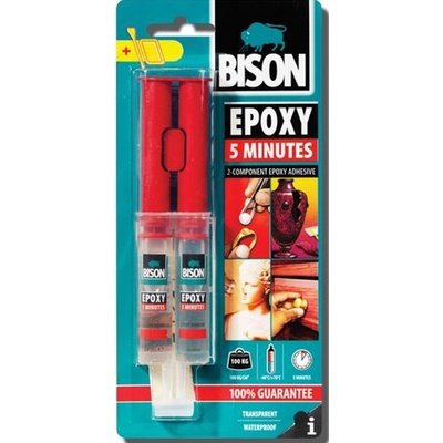 BISON Epoxy 5 Minutes lepidlo dvousložkové 24 g