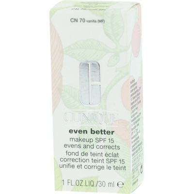 Clinique Even Better Makeup SPF15 Evens and Corrects 70 Vanilla tekutý make-up 30 ml