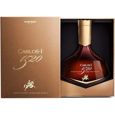Osborne Brandy Carlos 1520 Brandy de Jerez 41,1% 0,7 l (kazeta)