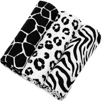 T-Tomi BIO Bambusové Animal skin 3 ks