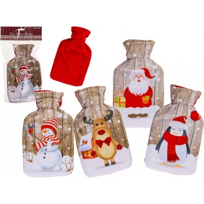 GiftyCity Termofor na horkou vodu Vánoce, 0,7 l variant: Santa