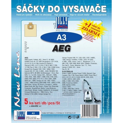 Sáčky JOLLY A3 papírové 5 ks