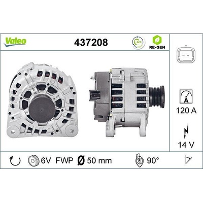 Generátor VALEO 437208