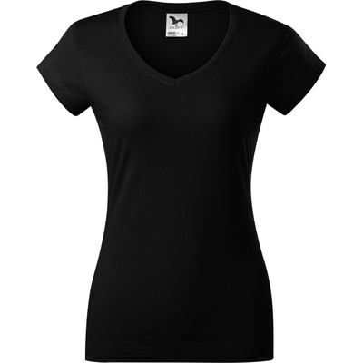 Malfini Fit V-neck 162 černá