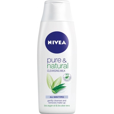 Nivea Visage Pure & Natural pleťové mléko 200 ml – Hledejceny.cz