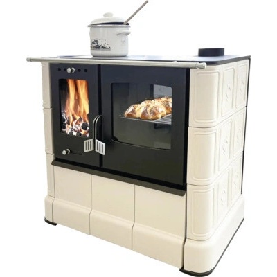 Domofire Steyr keramika 7,5 kW bez externého prívodu vzduchu čierna