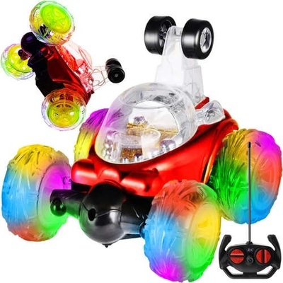 1Mcz RD930 Auto akrobat Twister 13cm RTR 1:18, červená