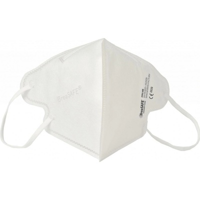 BreaSAFE respirátor FFP2 Premium NANO bílý velikost M