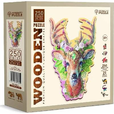 WOODEN CITY Dřevěné Módní jelen EKO 250 dílků