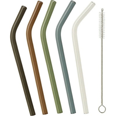 Trebonn SplitGlass Sklenené slamky farebné 5 ks