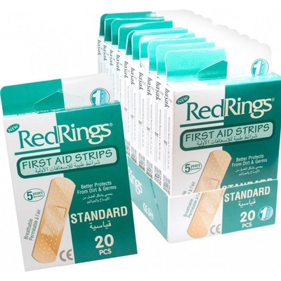 Red Rings náplast sport 20 ks