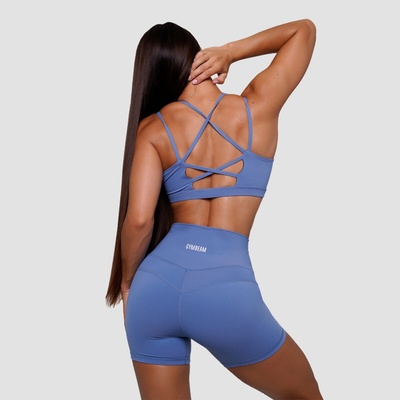 GymBeam dámske šortky FIT steel blue