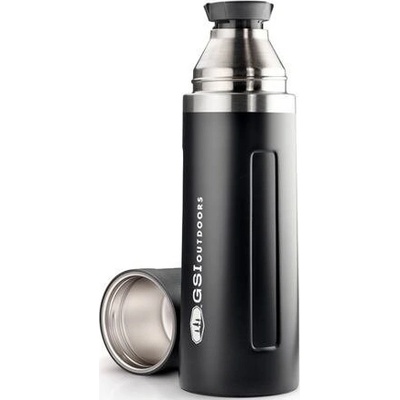 GSI Glacier Stainless Vaccum Bottle 1 l black