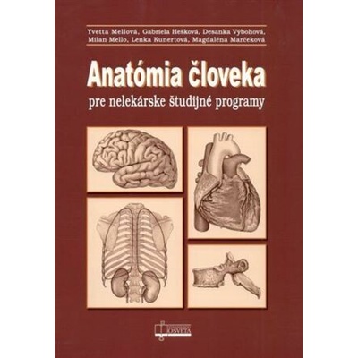 Anatómia človeka pre nelekárske študijné odbory 3.vydanie - kolektiv