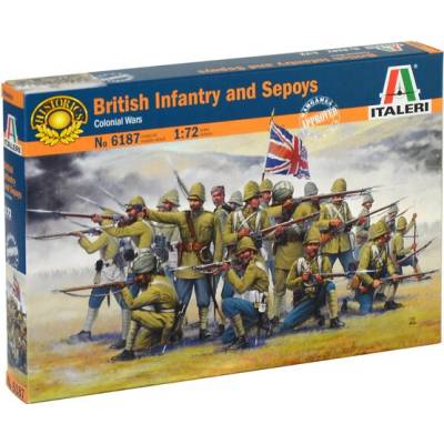 Italeri Britská pěchota a sepojové koloniální války 1:72