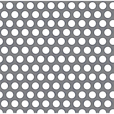 Hliníkový plech děrovaný 1 mm RV3-4 25x50 cm