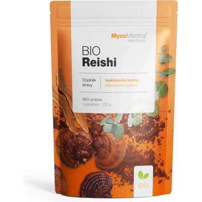 MycoMedica Reishi prášok z plodnice BIO 100 g
